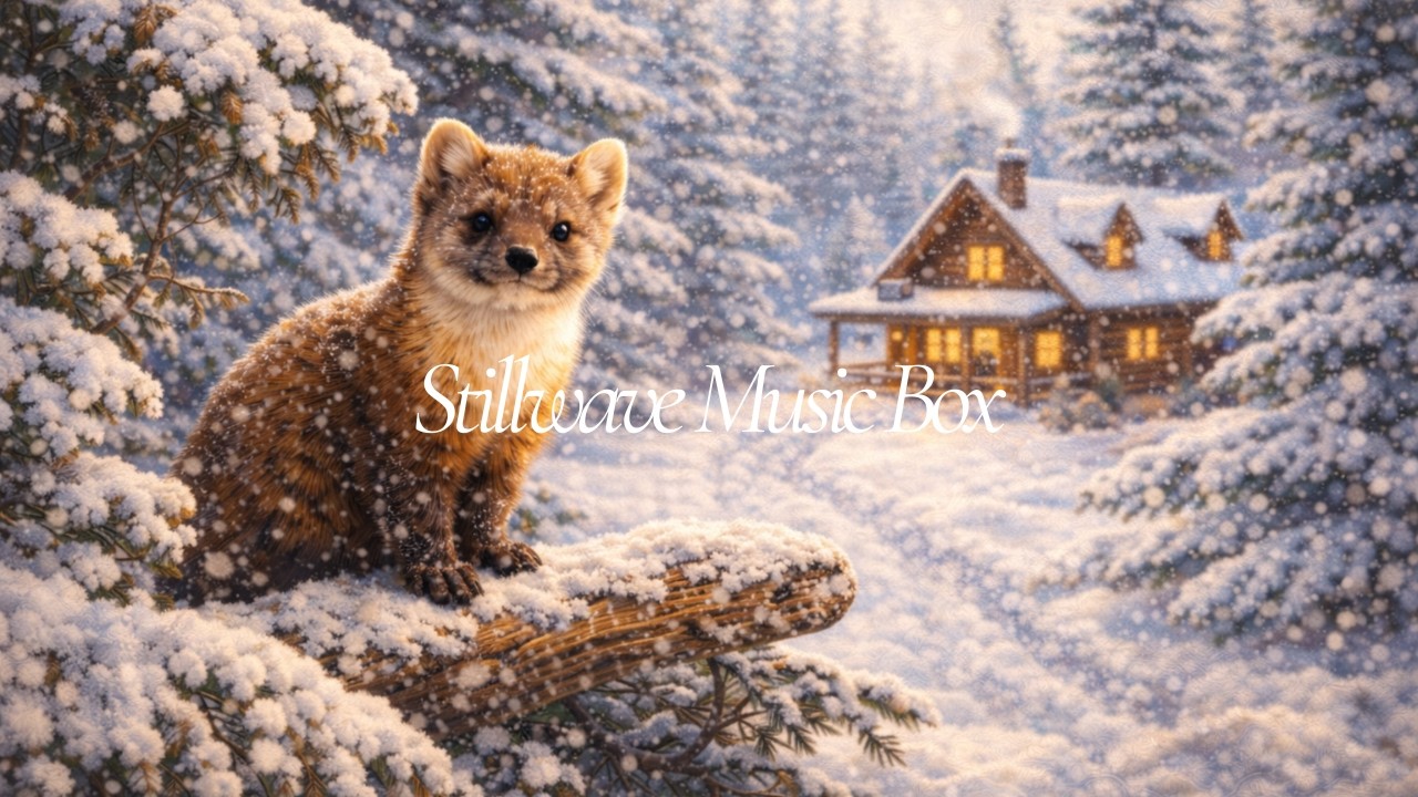 【作業用BGM】オルゴール調 | Gentle Music Box with Cute Animals | Relax & Sleep