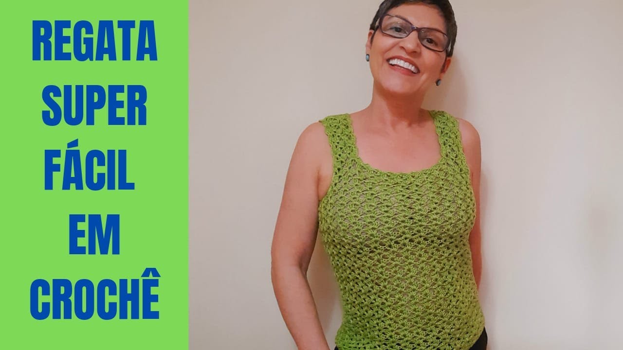 REGATA SUPER FÁCIL EM CROCHÊ