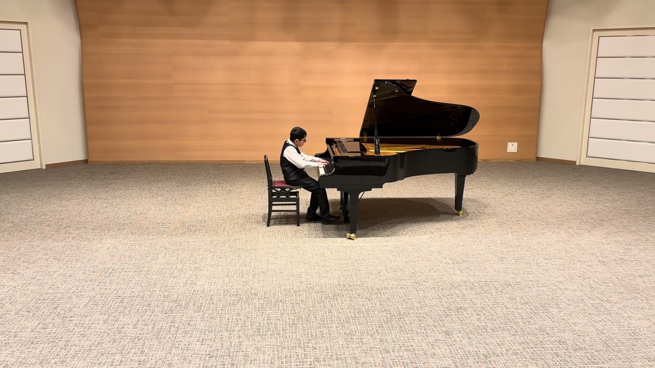 剣道少年　グランドピアノで弾いてみた