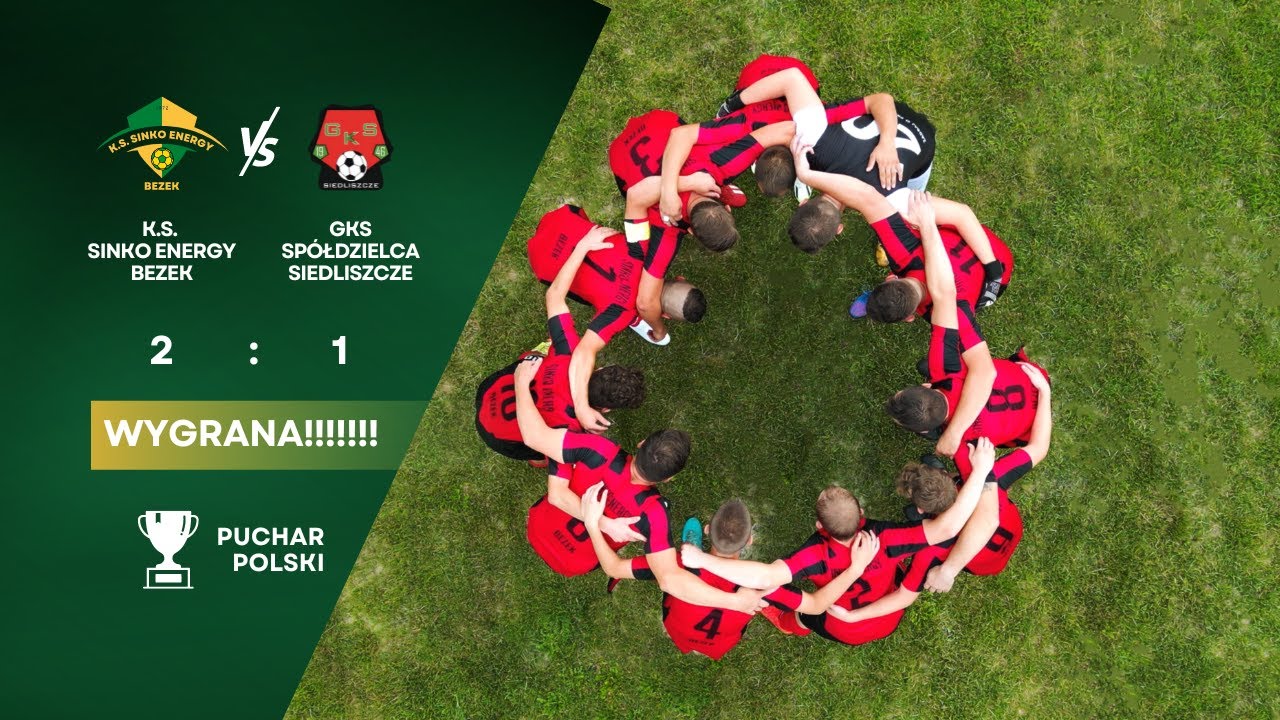 Puchar Polski K.S. SINKO Energy Bezek VS Spółdzielca Siedliszcze 06.08.23