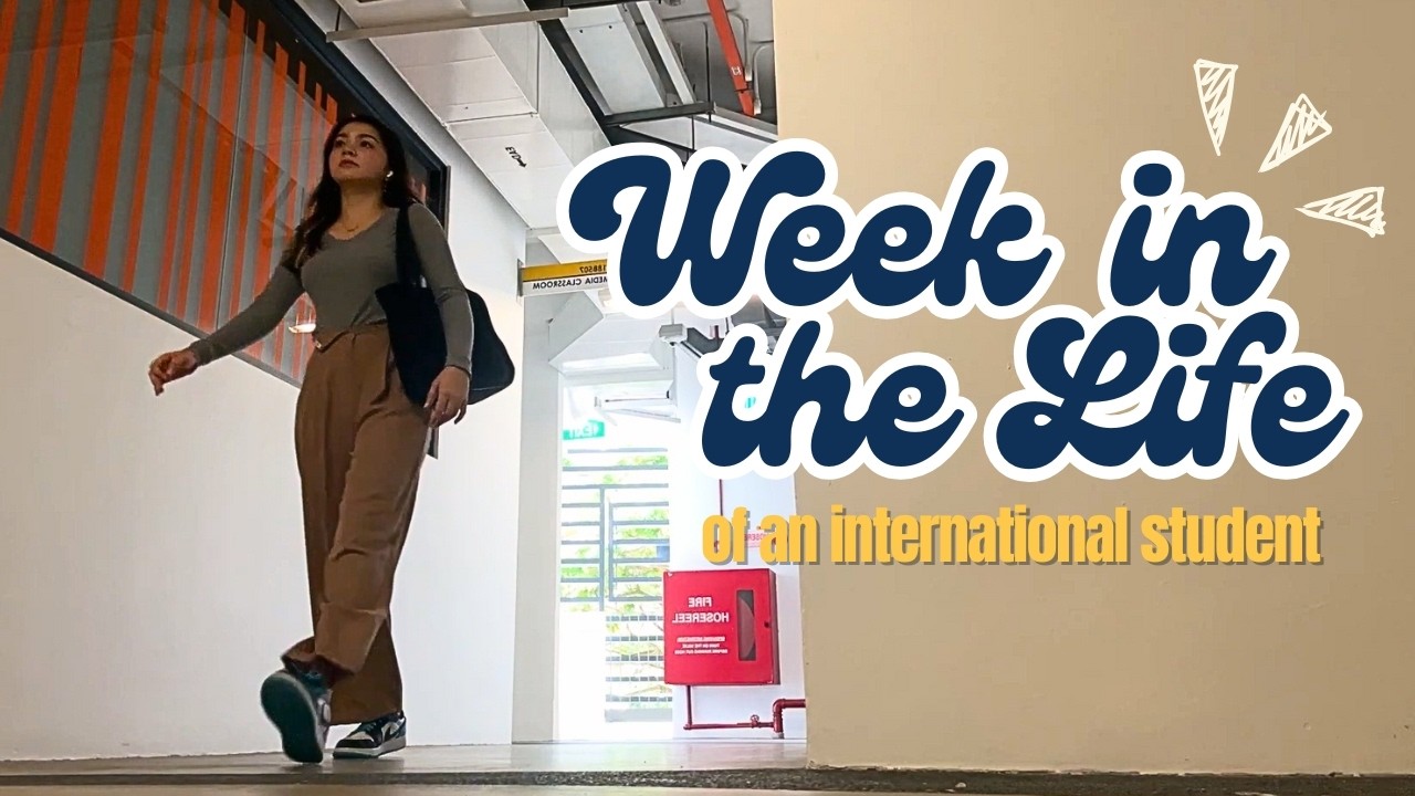 A week in Vi's life as an SP international student | classes, working,  hanging out with friends✨🌱