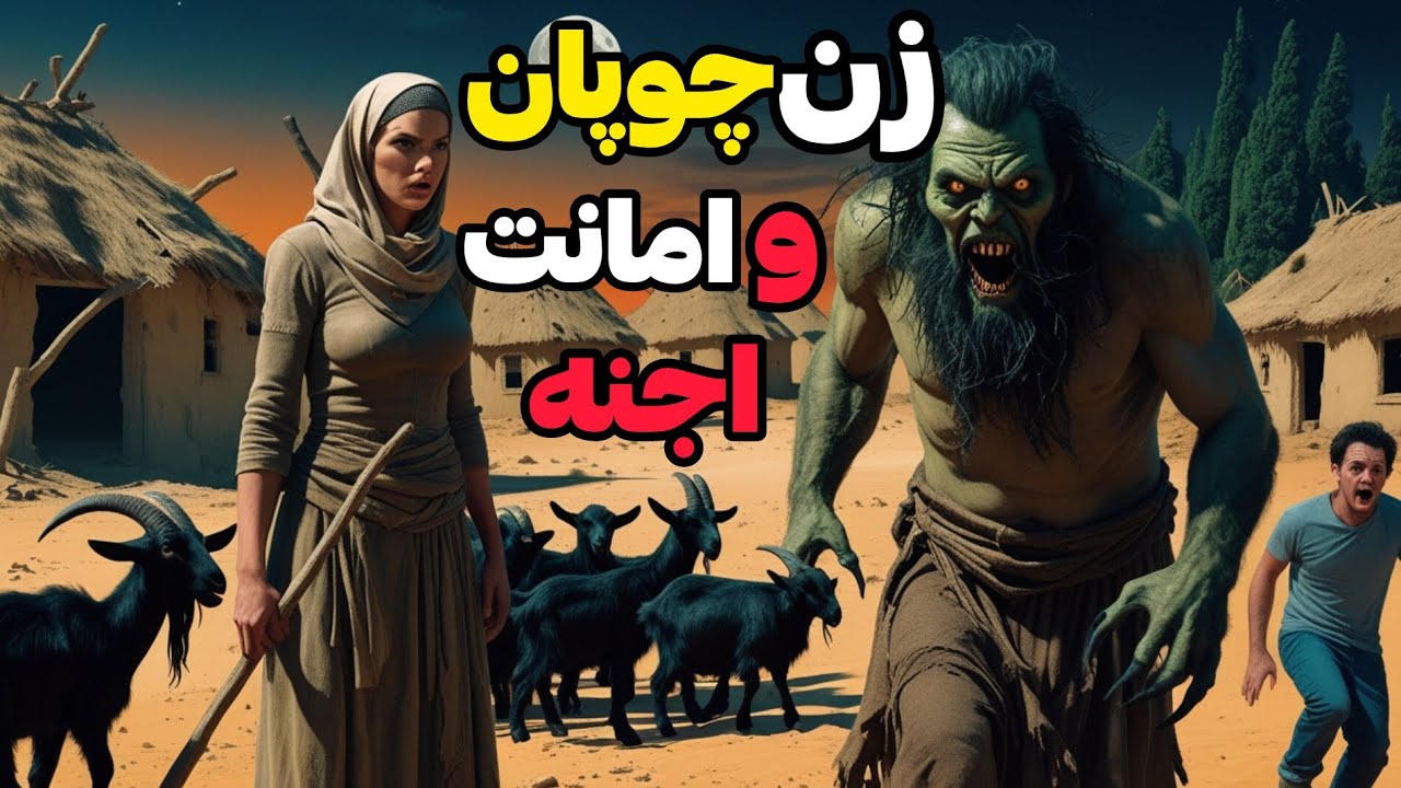 داستان ترسناک زن چوپان و امانت اجنه: سفر با جن به روستای متروکه