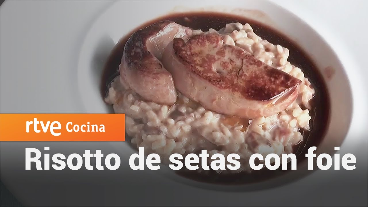 Risotto de setas con foie - Como Sapiens | RTVE Cocina