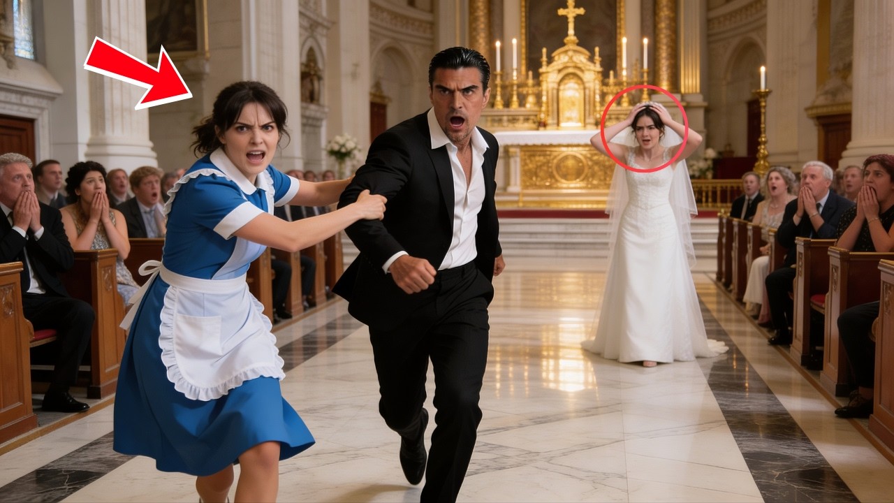 Mafia Boss Stunned When His Maid Pulls Him Out Of His Wedding— What She Revealed Next Shocked Him