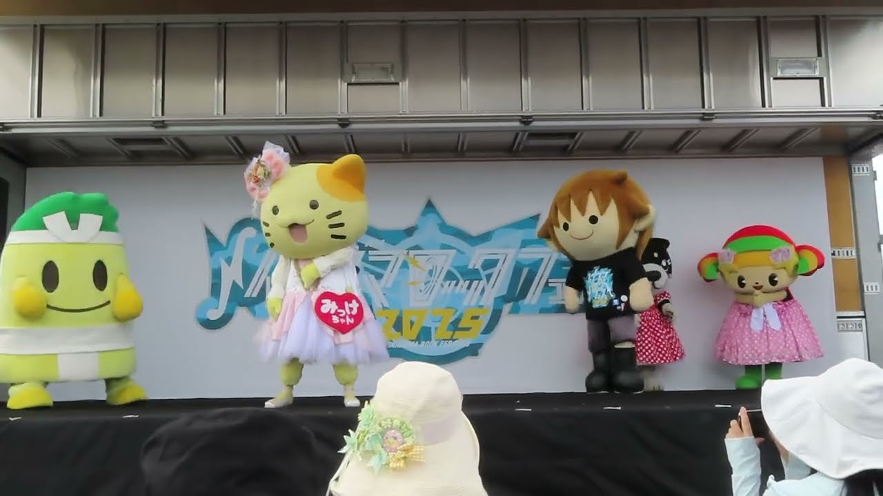みっけちゃん with タボくんバンド ＰＲステージ（2025.9.21 #イナズマロックフェス 2025 ）