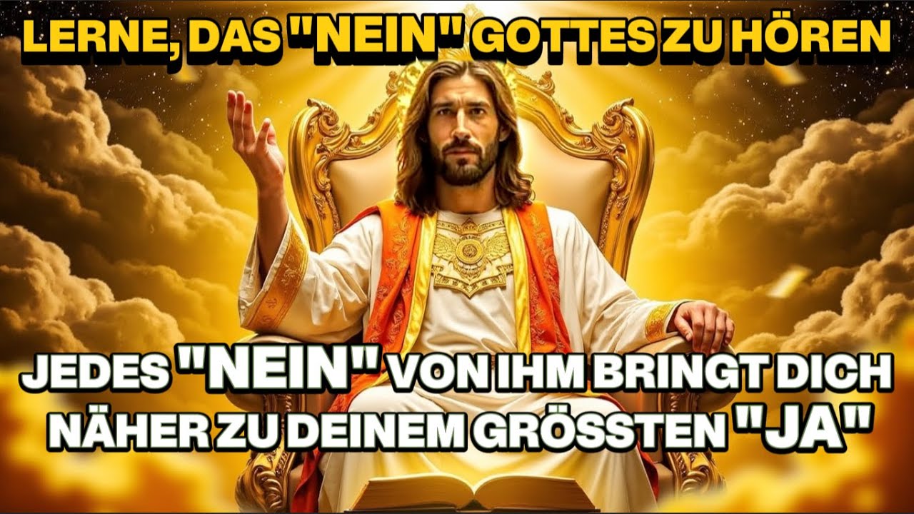 DER TEUFEL WIRD DAS "NEIN" GOTTES NIE WIEDER BENUTZEN, UM DICH ZU ENTMUTIGEN