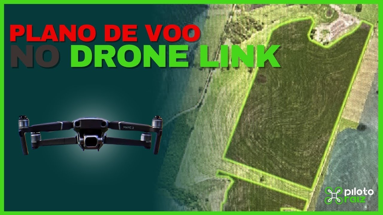 Como fazer Plano de Voo no Drone Link pelo celular