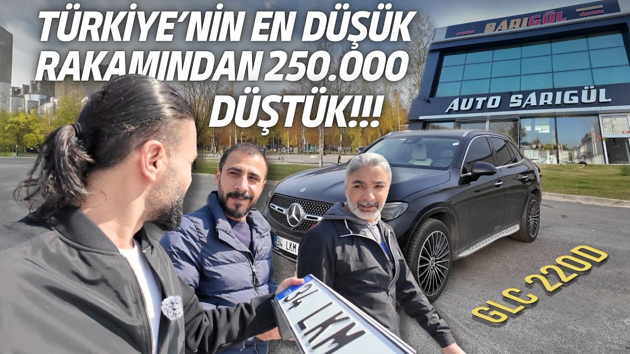 TÜRKİYE'NİN EN UYGUN FİYATININ 250.000 ₺ ALTINA GİTTİ! 2023 Mercedes GLC 220d One Edition AMG⭐️