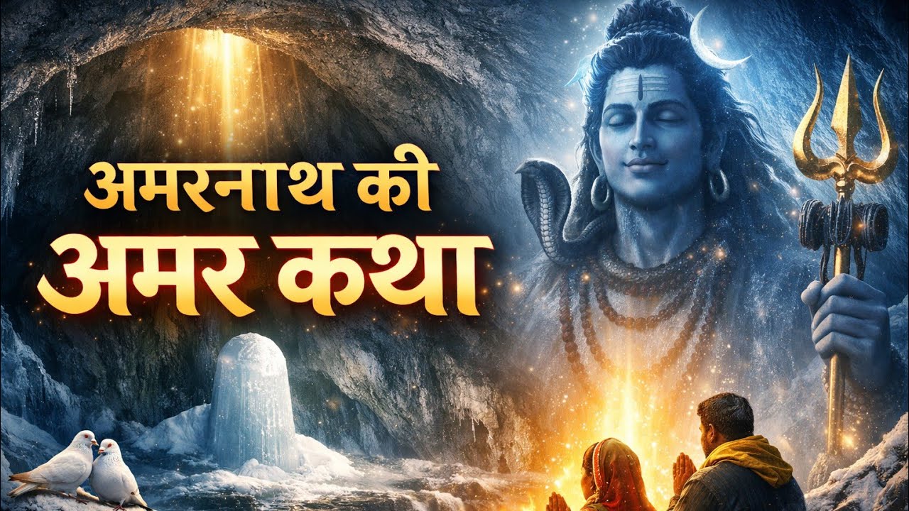 अमरनाथ की अमर कथा | महादेव ने पार्वती को बताया अमरत्व का रहस्य
