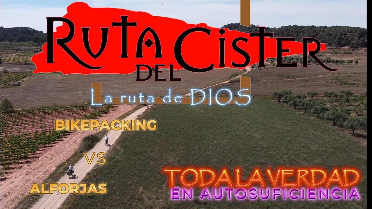 Ruta del CISTER en bicicleta – BIKEPACKING vs CON ALFORJAS – parte 1/3