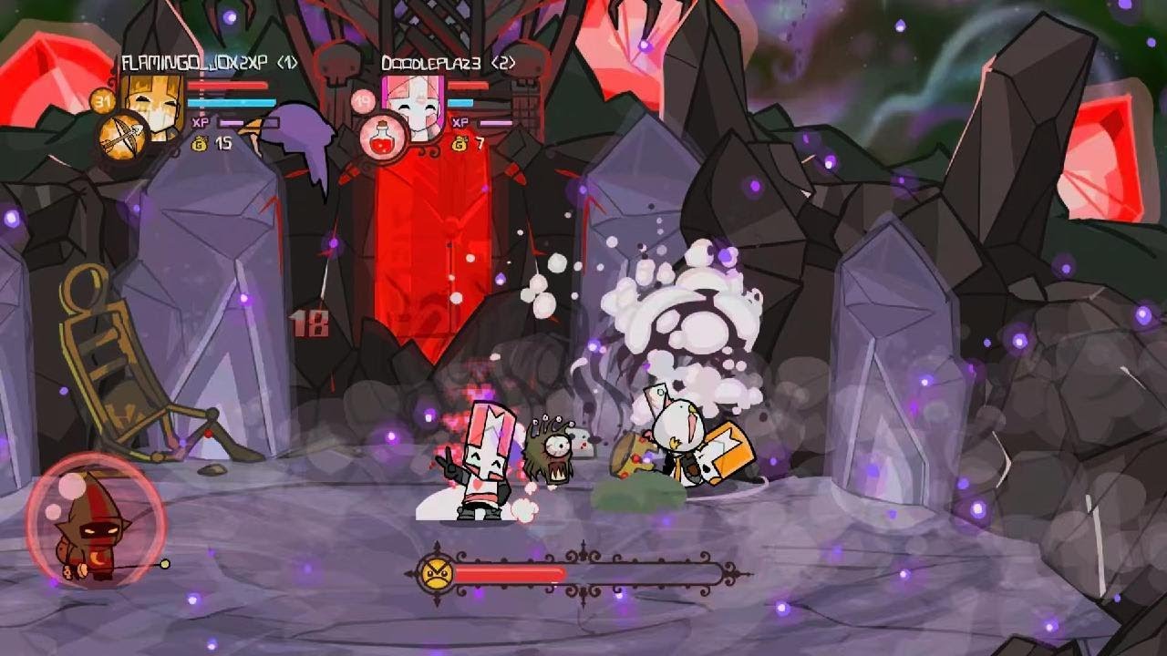 Castle Crashers Remastered the ending duel