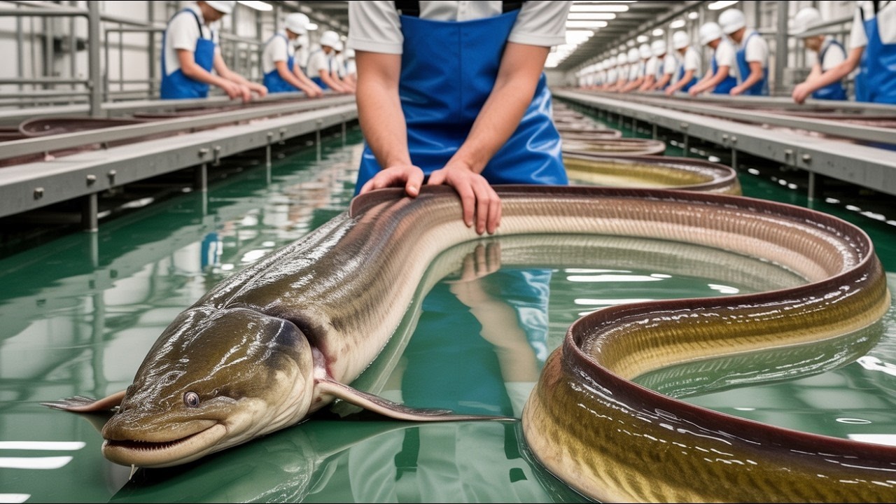 Inside the Giant Eel Leather Factory — How Slippery Skins Become Durable Luxury Material