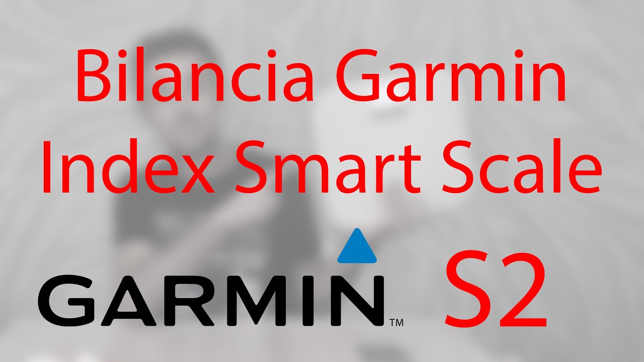 Bilancia Garmin Index S2