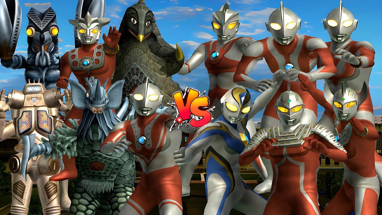 Ultraman Fighting Evolution3🔥Ultraman and monster combination battle#ufe3