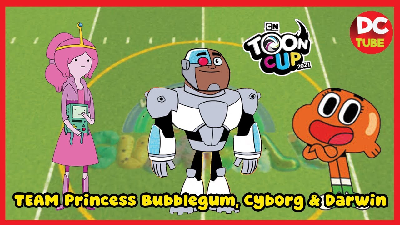 Toon Cup - Team Princess Bubblegum, Darwin & Cyborg #soccer