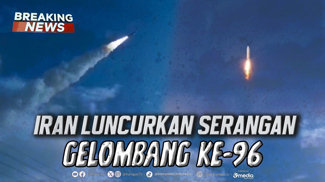 BREAKING NEWS - Iran Luncurkan Serangan Gelombang ke-96, Balasan Hancurnya Jembatan B-1