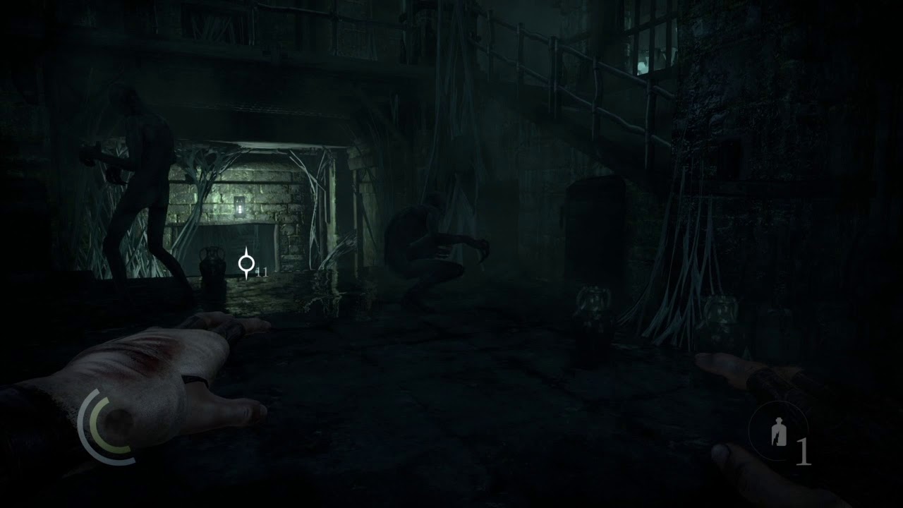 PlayStation®4 Thief: Moira asylum: Sneaking past freaks + extremely scary scene