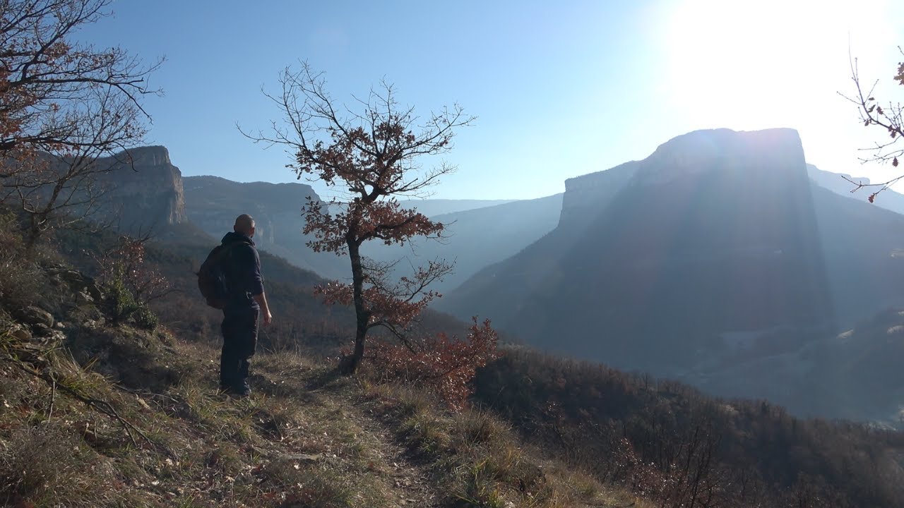 Randonn&eacute;e Is&egrave;re/Vercors : Pont-en-Royans et le Belv&eacute;d&egrave;re des Trois Ch&acirc;teaux