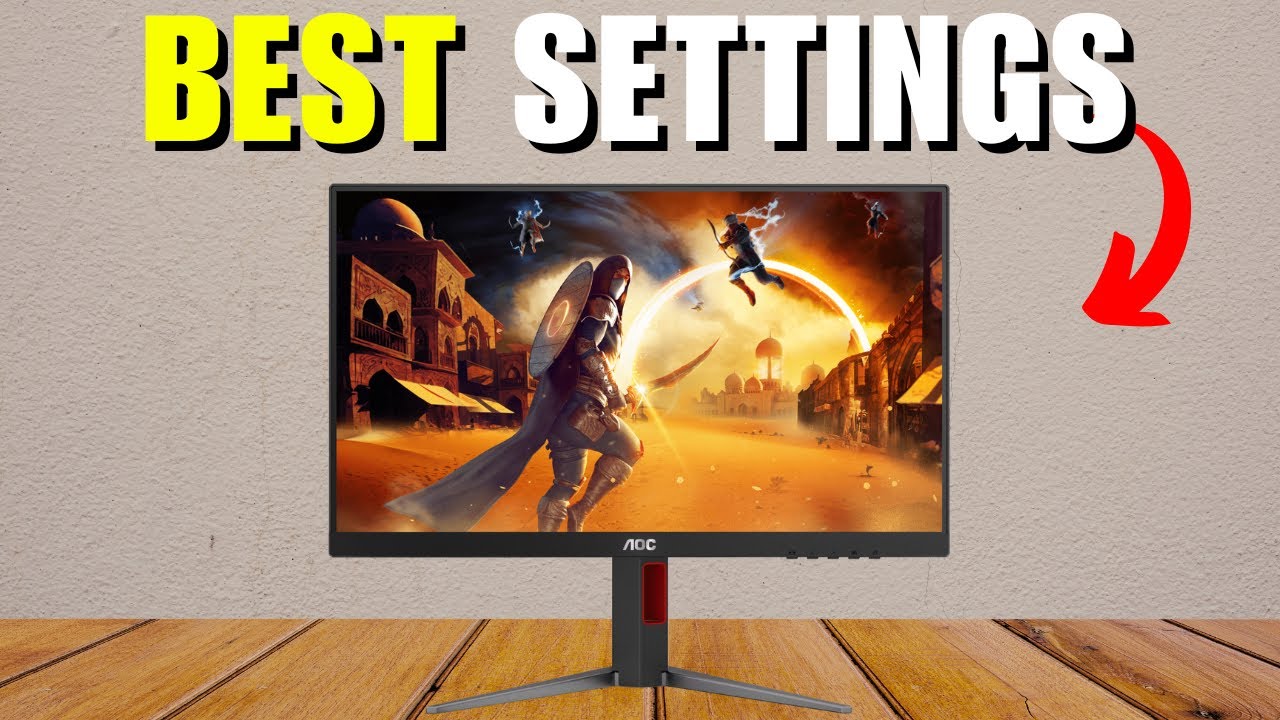 AOC 24G4 Best Settings