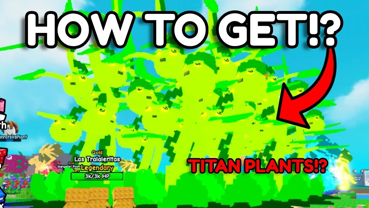 КАК ПОЛУЧИТЬ РАСТЕНИЯ-ТИТАНОВ в Plants Vs Brainrots!🌻