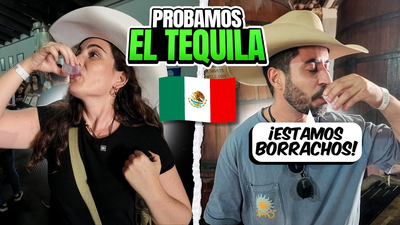 PROBAMOS TEQUILA en TEQUILA POR PRIMERA VEZ Y ACABAMOS FATAL🥴