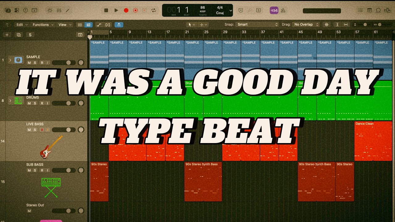 IT WAS A GOOD DAY TYPE BEAT