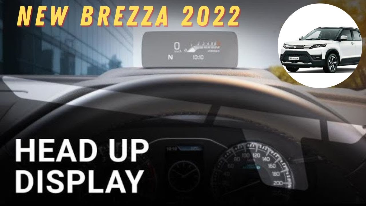 New Brezza 2022 Teaser Video | Heads Up Display | Launch 30 June - Drive Review Soon #Brezza2022