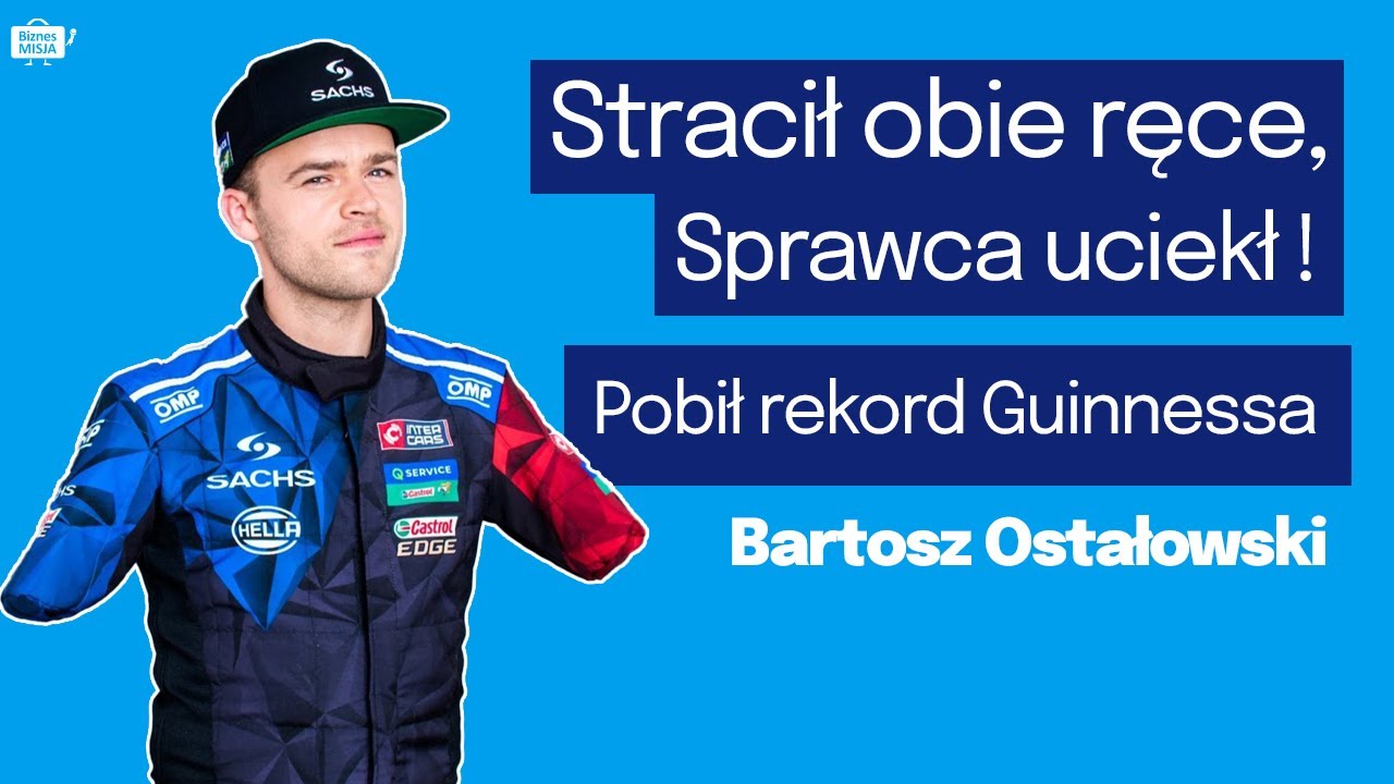 STRACIŁ RĘCE a sprawca UCIEKŁ. Właśnie pobił REKORD GUINNESSA. Dritfuje STOPĄ - Bartosz Ostałowski