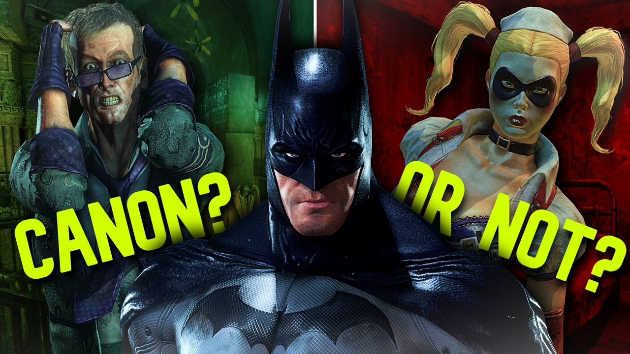 How Much Of Batman Arkham Asylum Is ACTUALLY Canon?