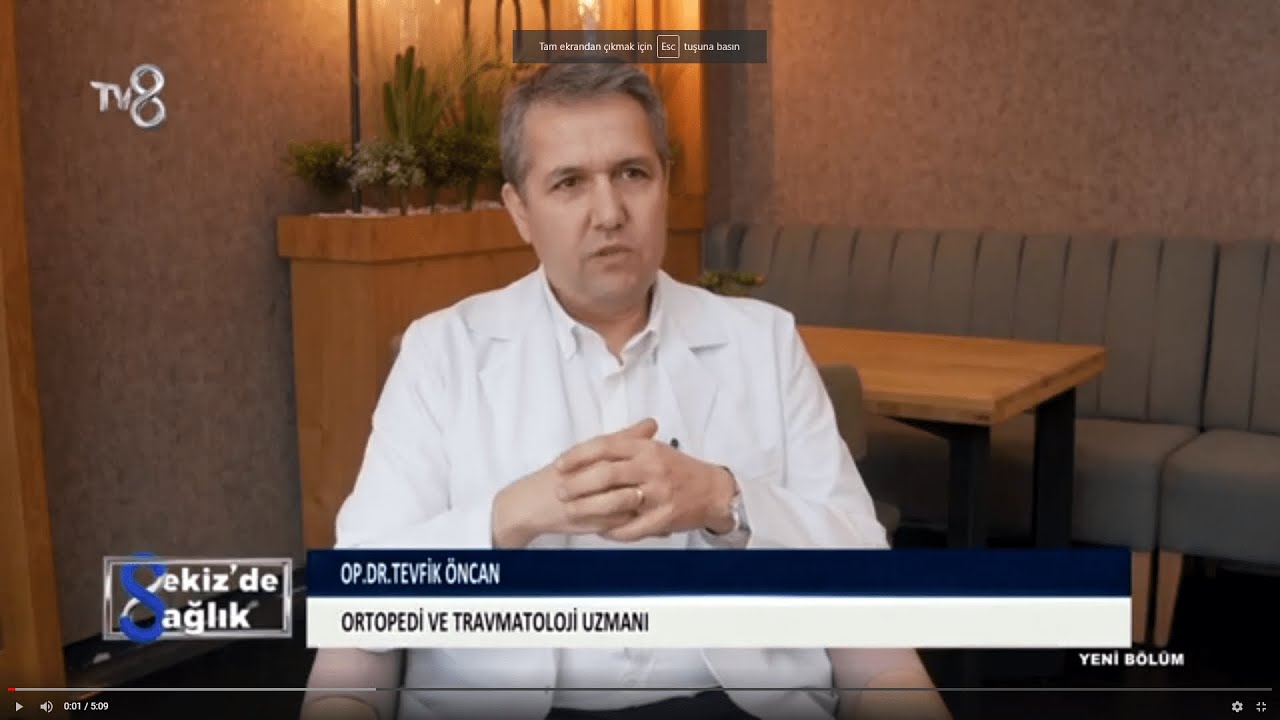 Kök Hücre Eklem Rahatsızlıklarında Uygulanıyor mu ? | Op. Dr. Tevfik Öncan | 8'de Sağlık