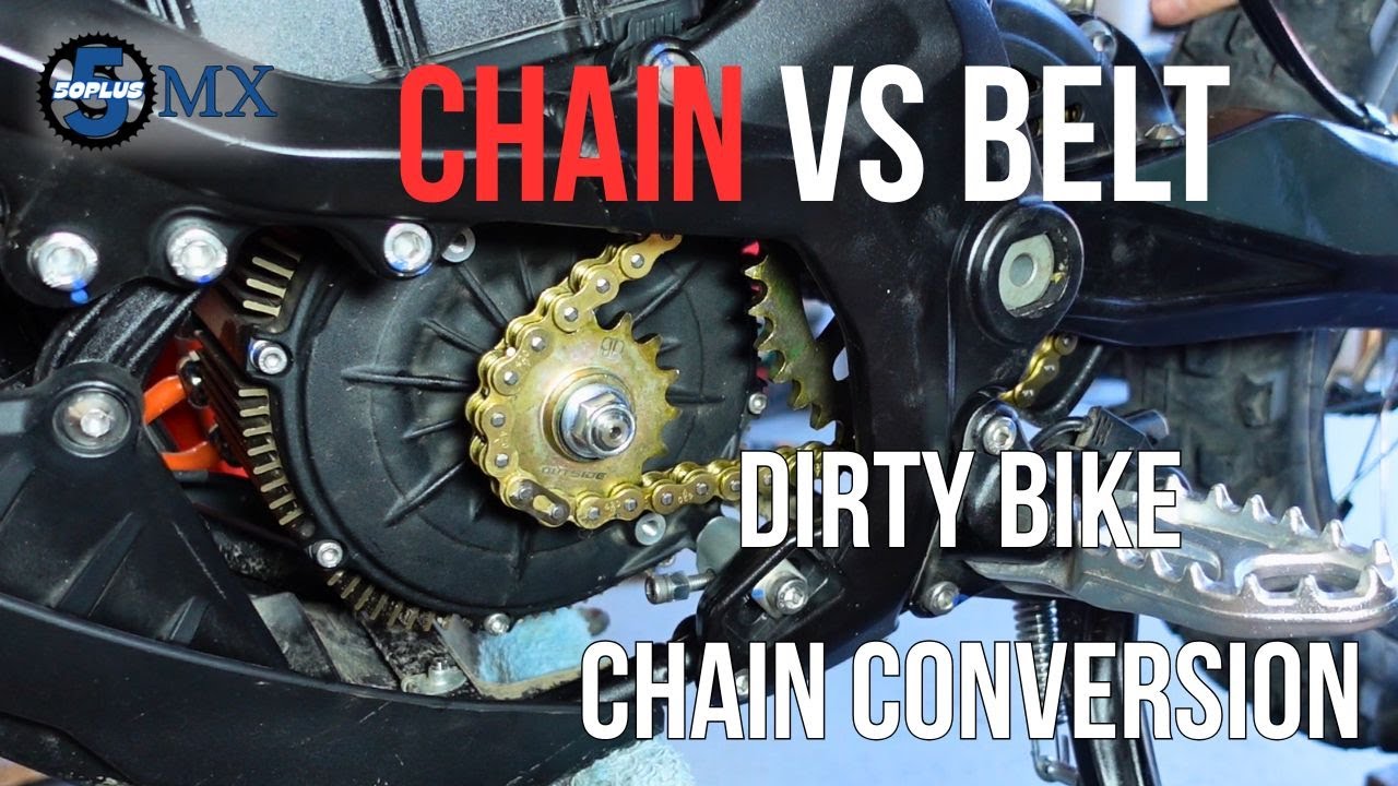 How to Install Ultra Bee DirtyBike primary chain conversion