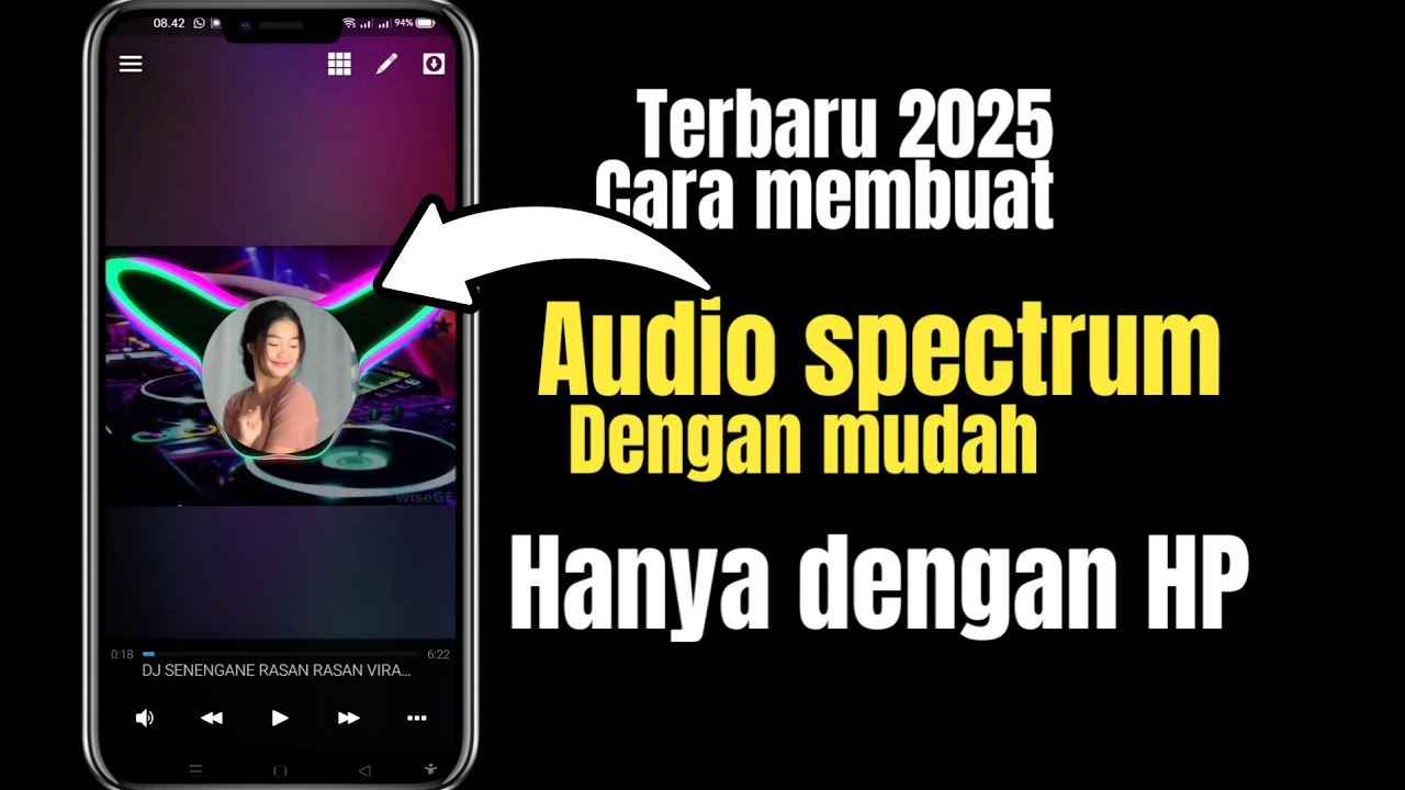 Cara membuat audio spectrum - terbaru 2025