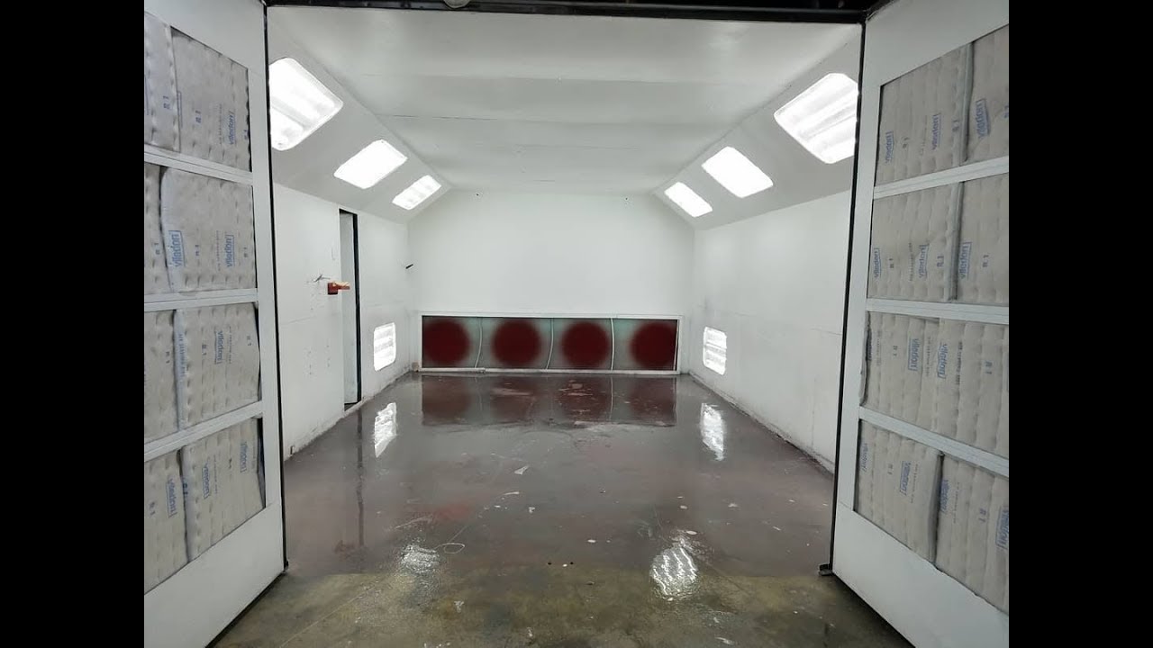 We upgraded the paint booth!