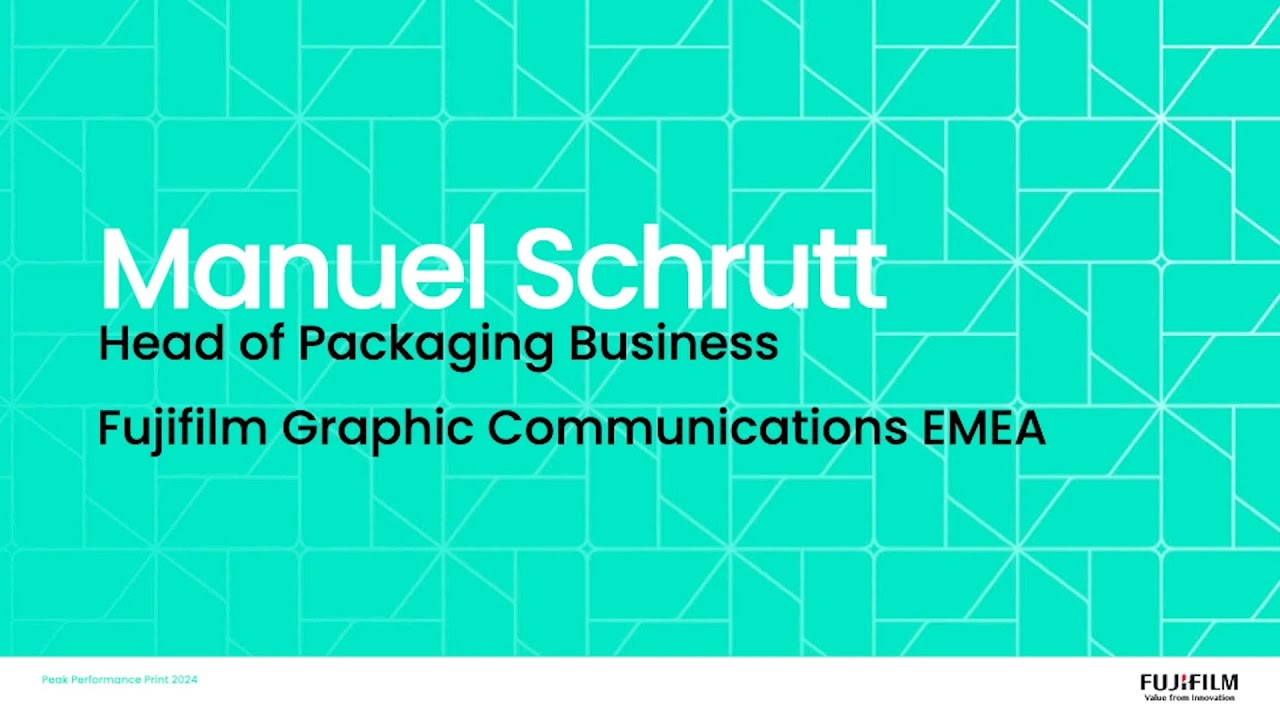 A special announcement about Jet Press FP790 for flexible packaging from Manuel Schrutt | PPP 2024