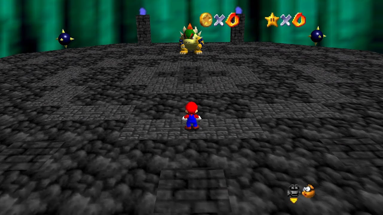 Bowser Fight 1 (TSGO Level 9) by Louie - Mario Builder 64