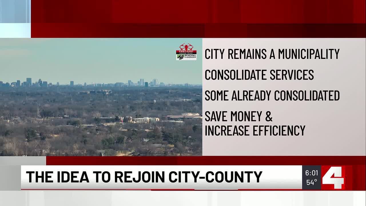 Idea floated for St. Louis City to re-join St. Louis County
