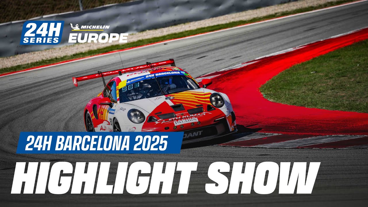 Michelin 24H BARCELONA 2025 &mdash; 52-минутное шоу