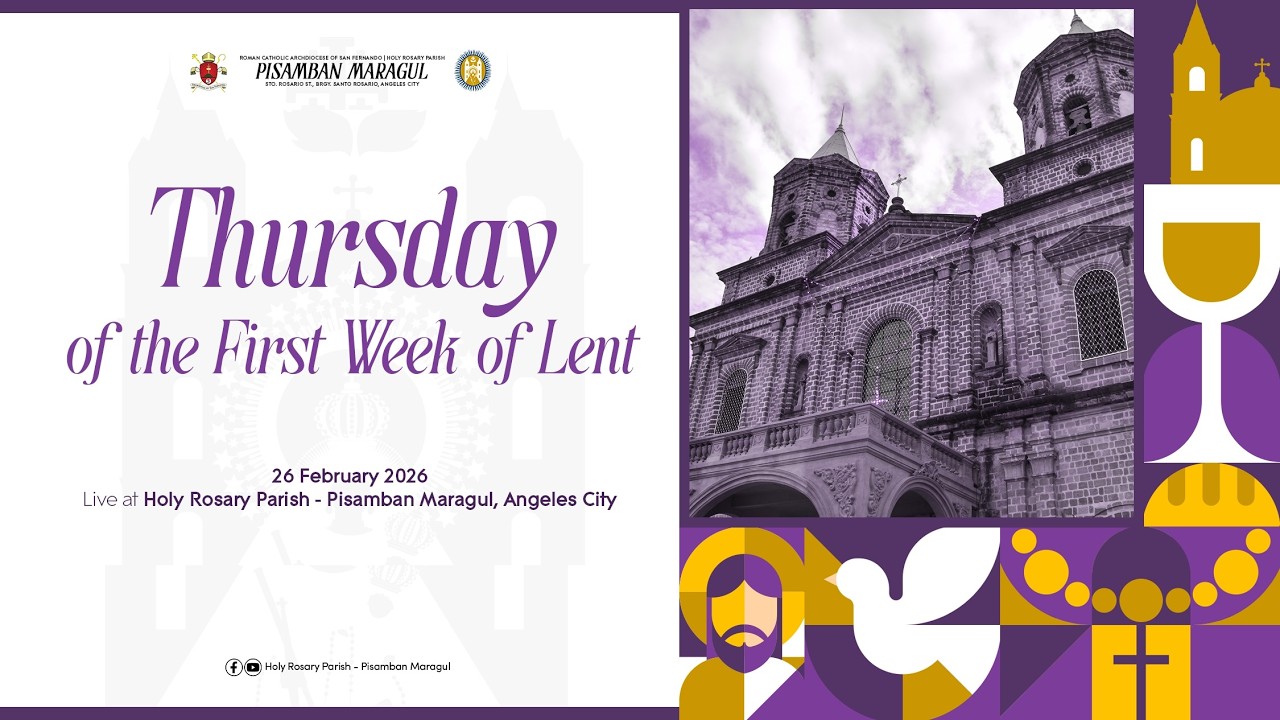 Thursday of the First Week in Lent | 26 February 2026