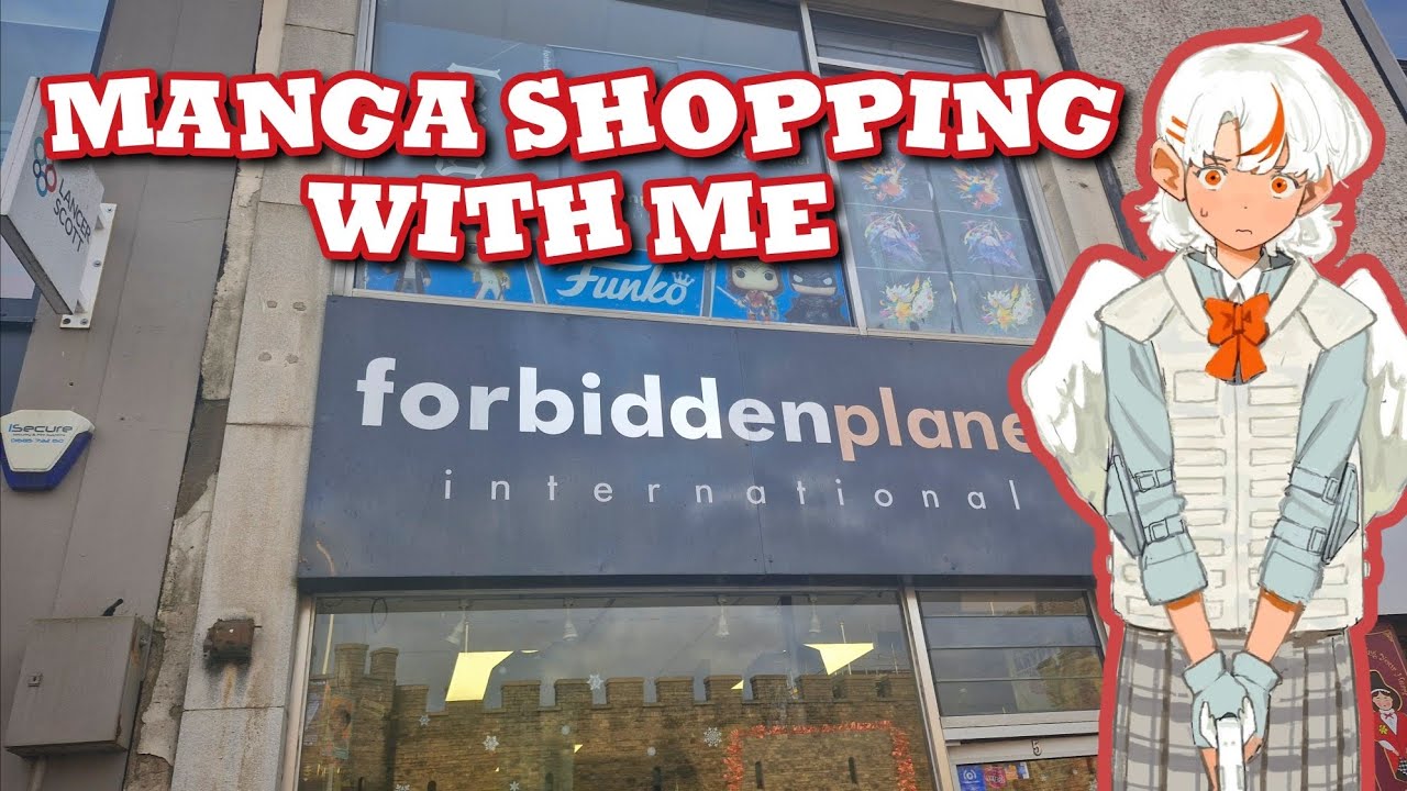 Manga shopping vlog // forbidden planet waterstones and more