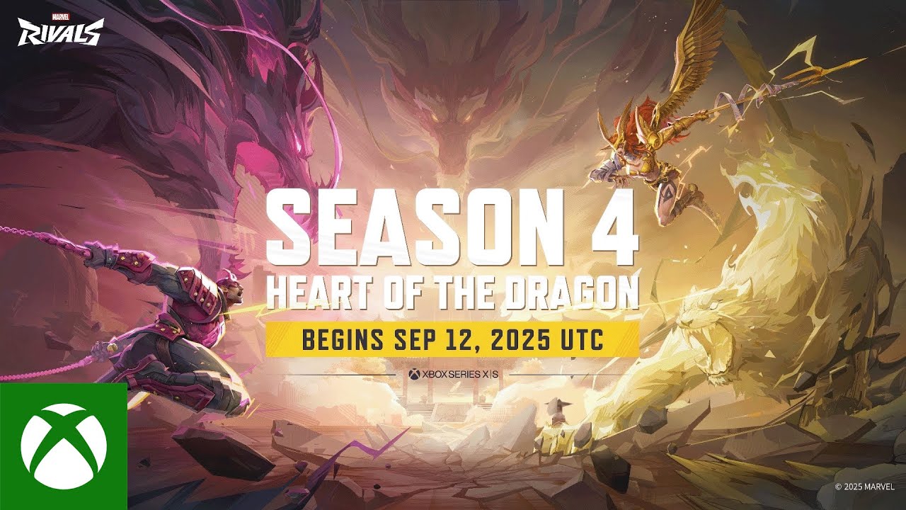 Season 4: The Heart of the Dragon Official Trailer | Clashes unfold Sept 12, 2025 | Marvel Rivals