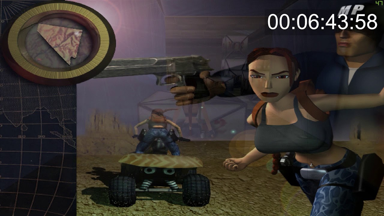 Tomb Raider 3 Extremely Overkill World Record Speedrun in 12:55 min
