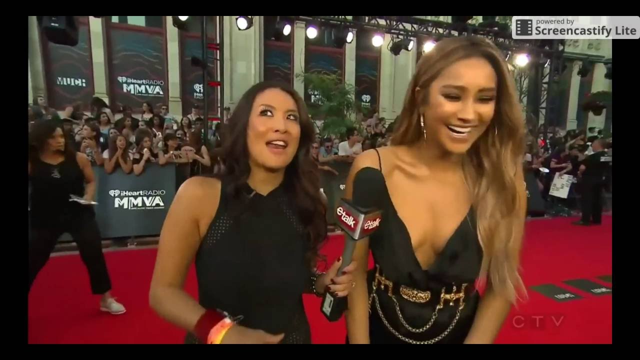 Shay Mitchell Gets Flustered Talking About Nick Jonas @ 2016 iHeartRadio MMVAs
