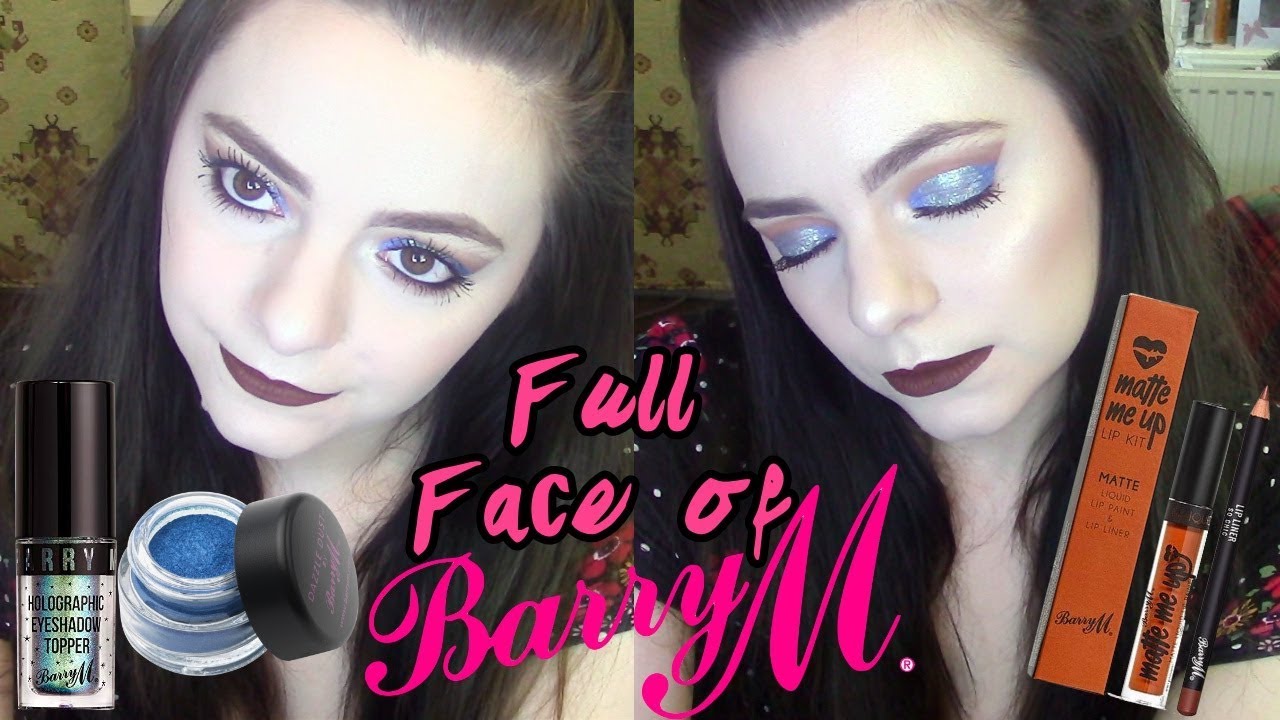 Full Face of Barry M Cosmetics