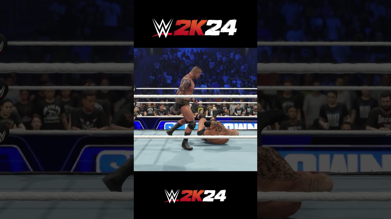 The Rock is BACK...and He's Got a Bone to Pick! | WWE 2K24 #wwe #wwe2k24 #wweevent #shorts