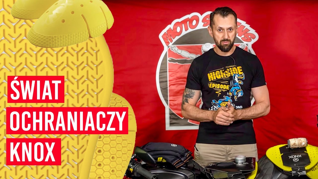 Ochraniacze motocyklowe Knox - zainwestuj w swoje bezpieczeństwo!