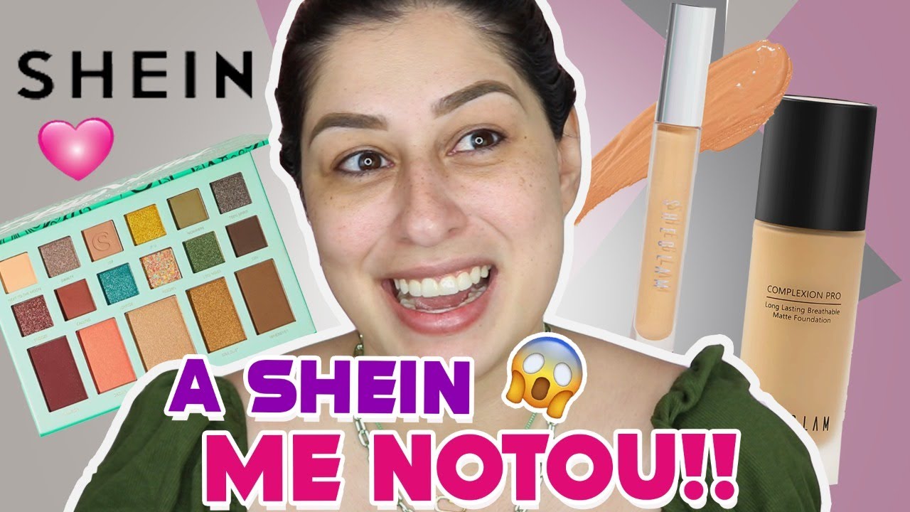 TESTANDO *MAQUIAGENS DA SHEIN* - SHEGLAM