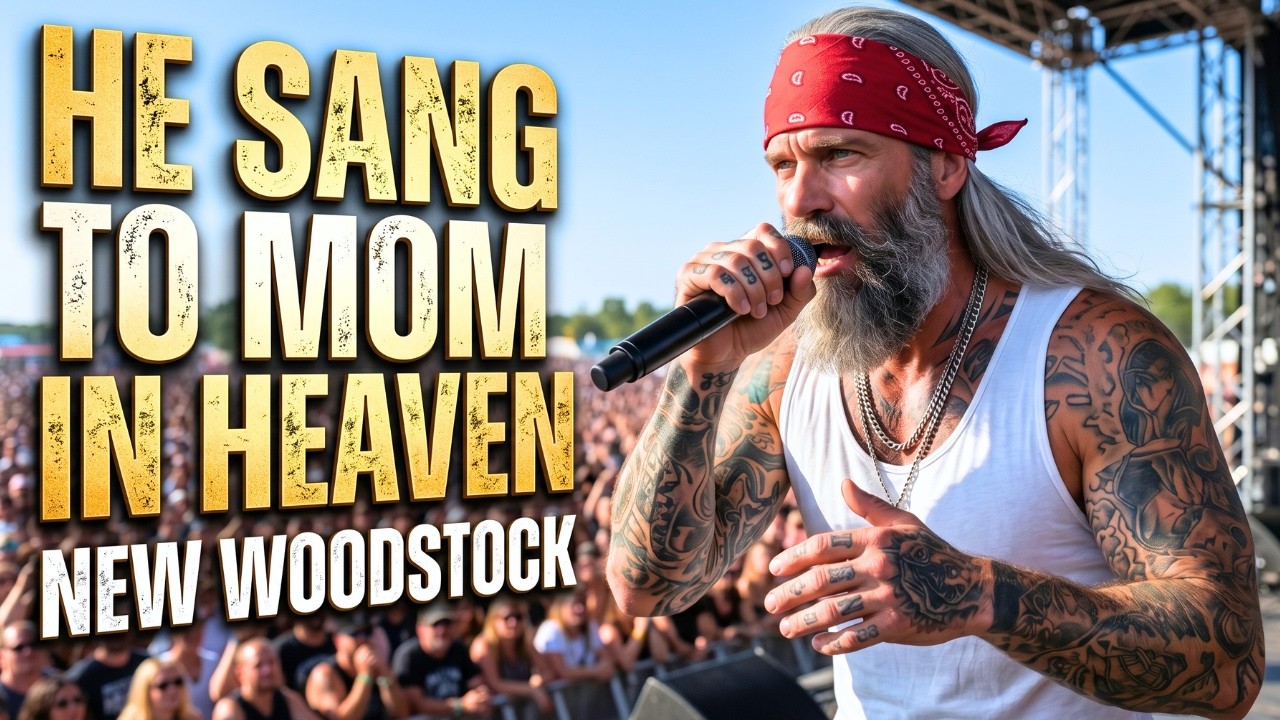 Caleb Walker Shocks the Festival Crowd with a Song for His Mom:'Let Angels Carry You' |New Woodstock
