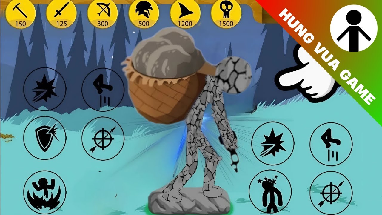 SHADOW MINER LEADER BATTLE FINAL BOSS | STICK WAR LEGACY - Hung Vua Game