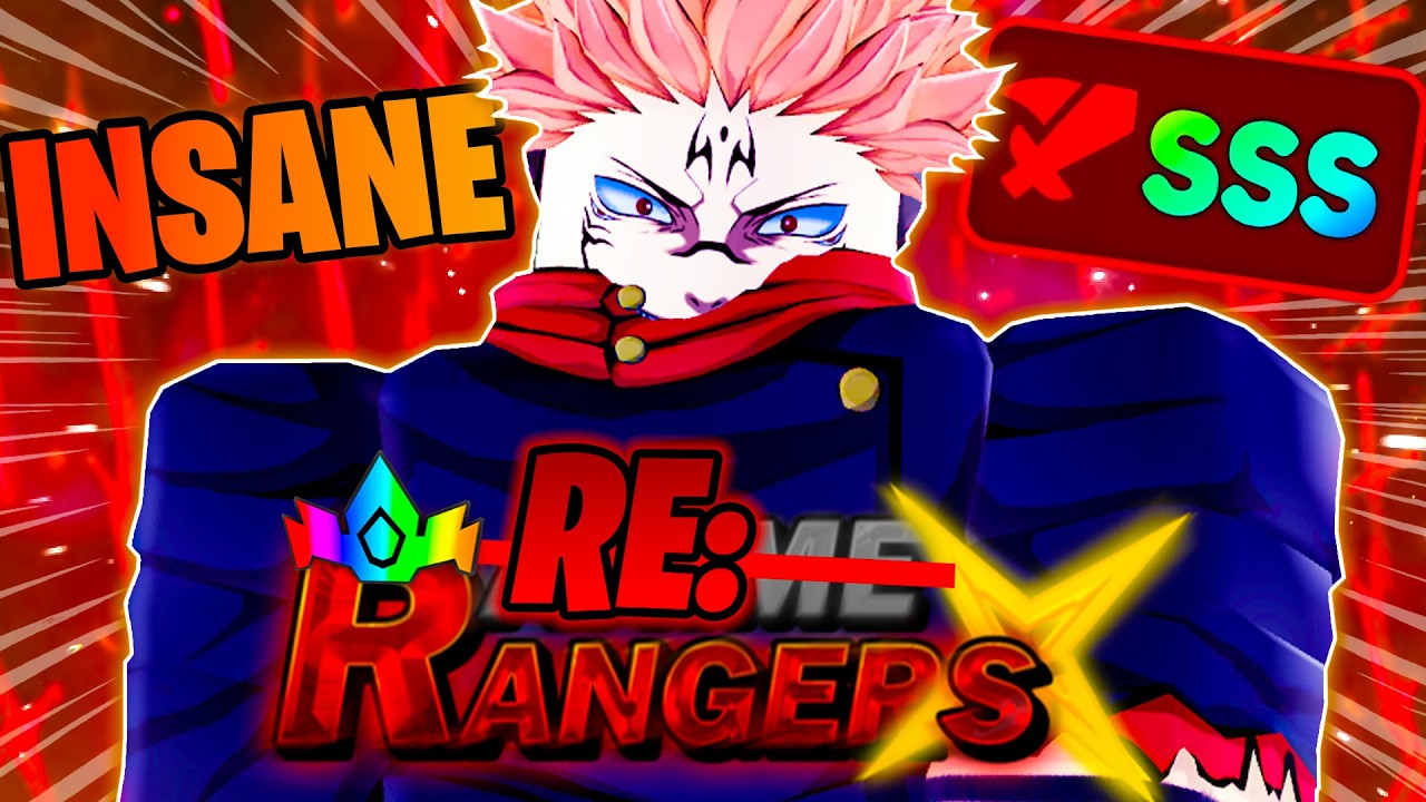 Evolving The *NEW* BROKEN Sukuna In Re:Rangers X Roblox!