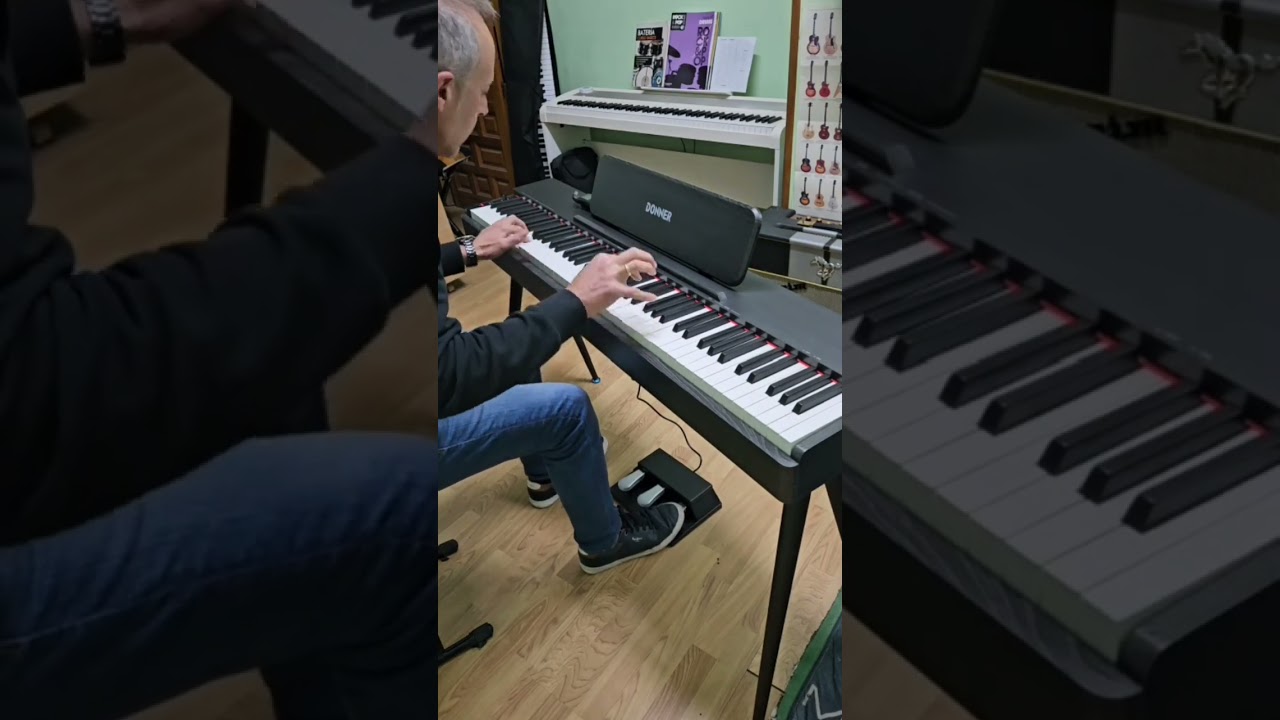 Master prueba piano Donner Oura S100 #musica #donnermusic #oura